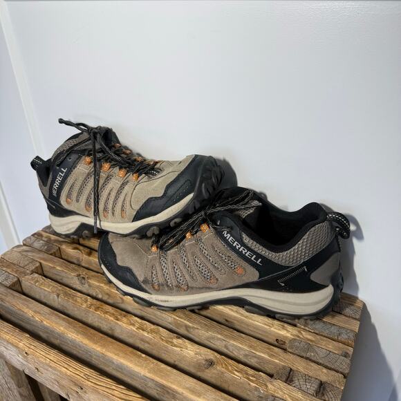 Merrell Moab 2 Vent Outdoor Hiking Shoe. Casual, Workwear, Suede, Mesh. Walking main image 7